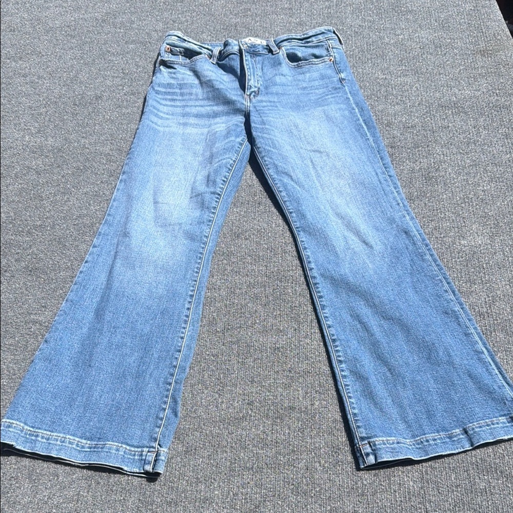 Women's Daze Just Right Flare Jeans Blue Jeans  Size 31